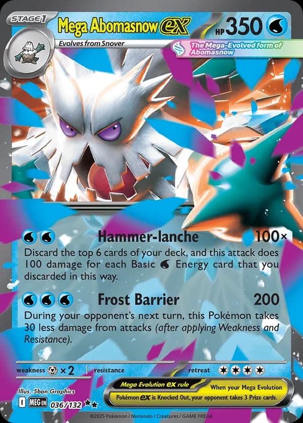 Mega Abomasnow ex
