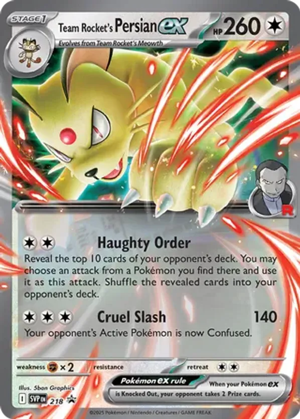 Team Rocket's Persian ex