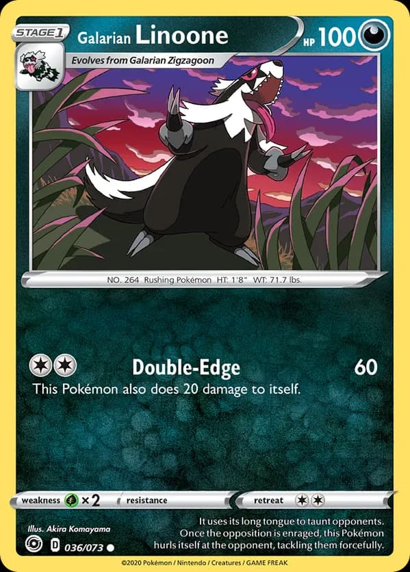Galarian Linoone