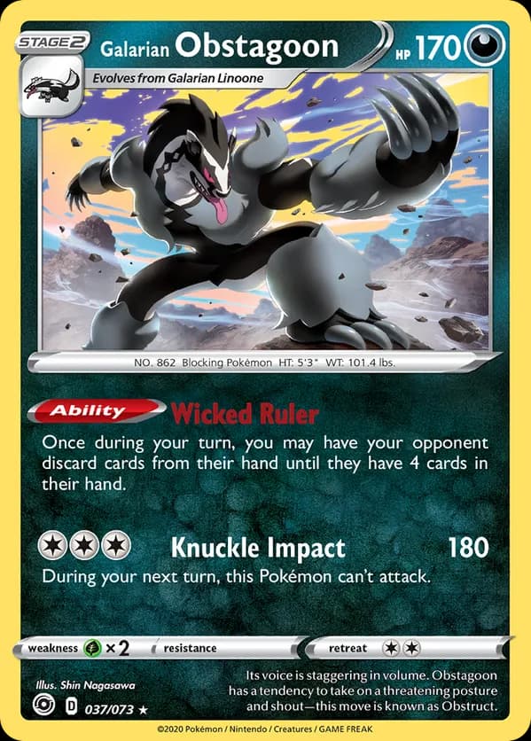 Galarian Obstagoon