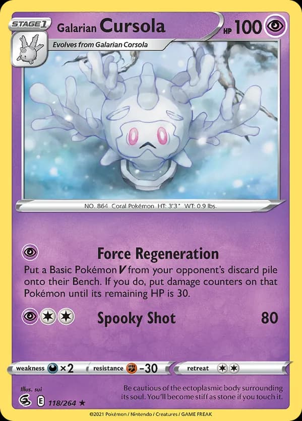 Galarian Cursola