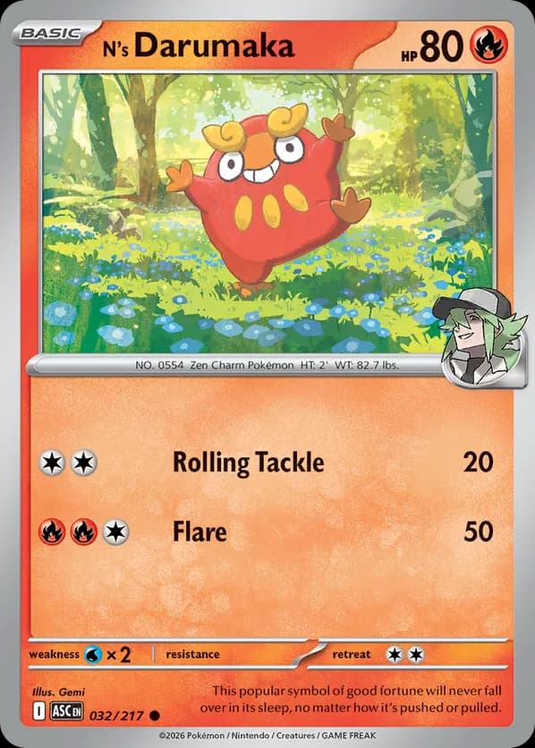 N's Darumaka