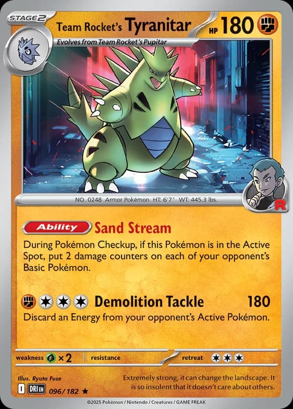 Team Rocket's Tyranitar