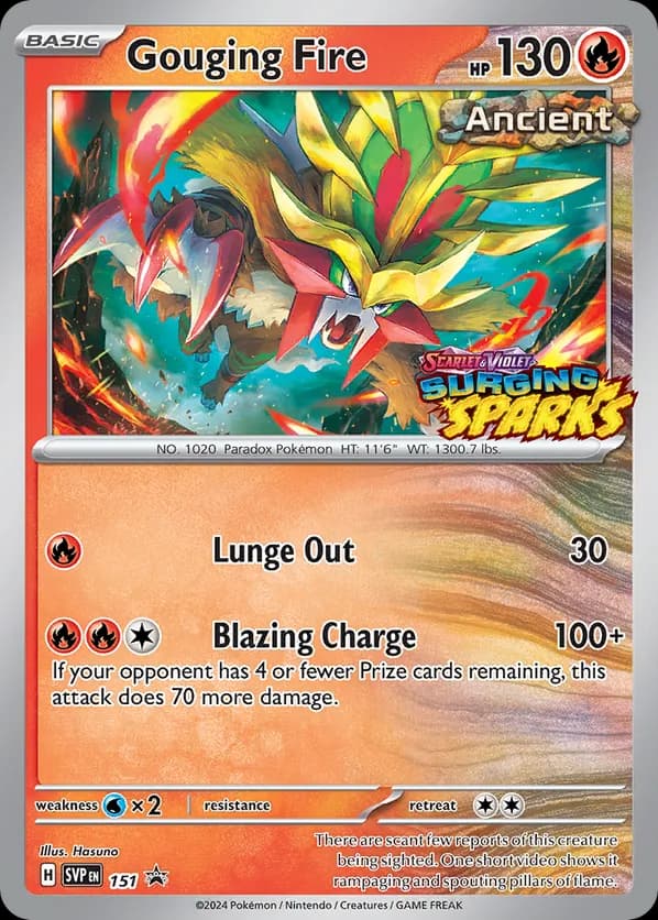Gouging Fire